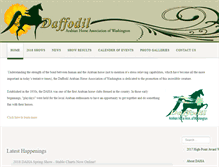 Tablet Screenshot of daffodilarabian.com